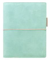 Diář Filofax Domino Soft - kapesní týdenní pastelová zelená