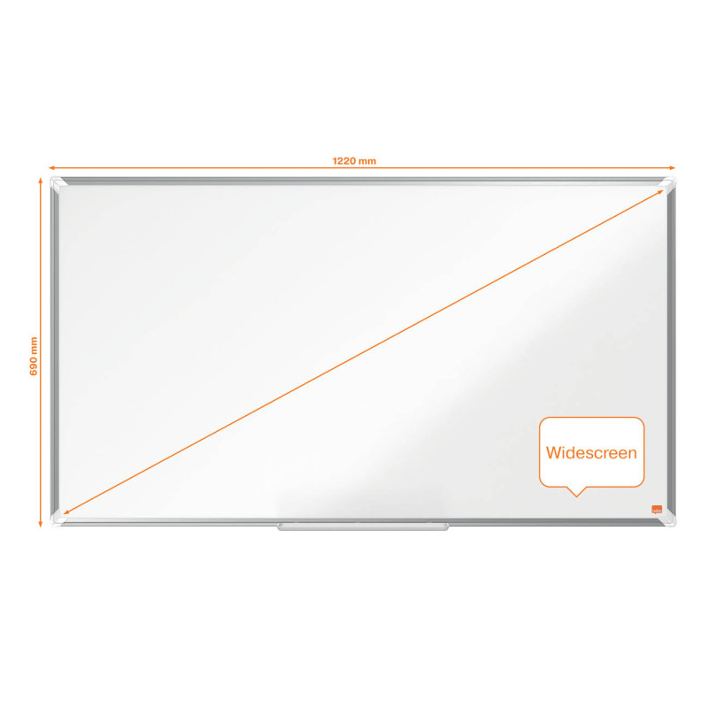 Tabule magnetická smaltovaná Nobo premium - 122 x 69 cm