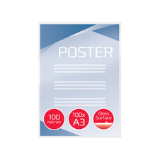 Laminovací pouzdra GBC A3 - 100 mic / 100 ks