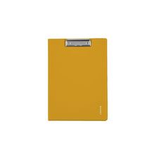 Dvojdeska A4 VERDE s klipem - hořčicová