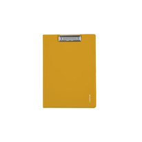 Dvojdeska A4 VERDE s klipem - hořčicová