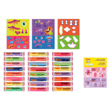 Plastelína JOVI PLAY&FUN kufřík - Aliens / 50 ks