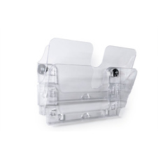 Držák na prospekty DURABLE magnetický - 2 / A4 čirý / na šířku