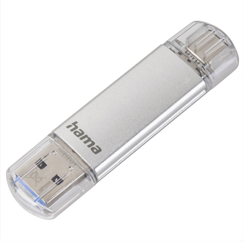 Flash Pen Laeta twin - stříbrná / 32 GB / USB 3.1