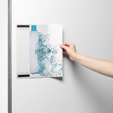 Magnetická kapsa DURABLE rPET - A4 / 5 ks