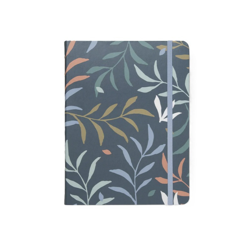 Blok Filofax Notebook Botanical modrá - A5/56l
