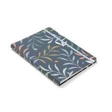 Blok Filofax Notebook Botanical modrá - A5/56l
