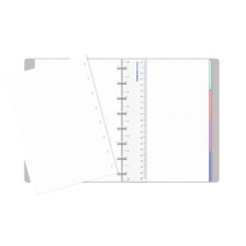 Blok Filofax Notebook Pastel pastel. šedá - A5/56l