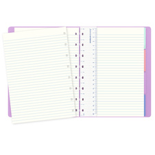 Blok Filofax Notebook Pastel pastel. fialová - A5/56l