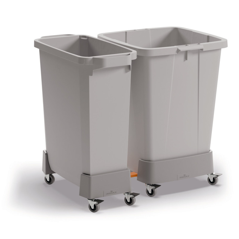 Vozík pro odpadkové koše Durabin rPP - 90 l