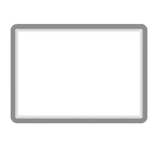 Kapsy magnetické Magneto - A4 / stříbrná / 2 ks