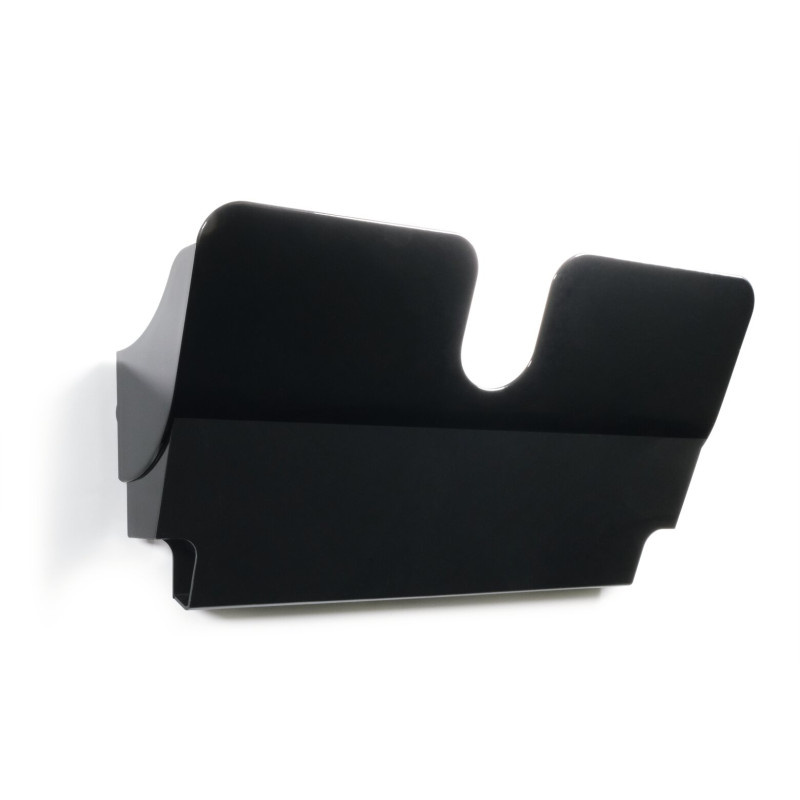 Držák na prospekty DURABLE magnetický - A4 černý / na šířku