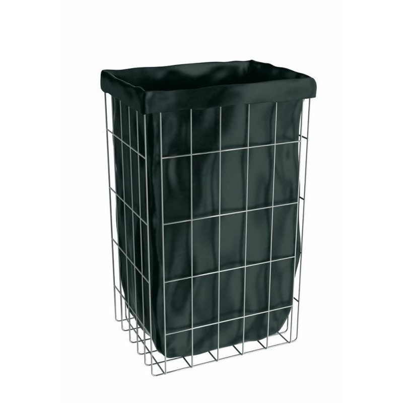 Koš na použité papírové ručníky - nerez / 47 litrů