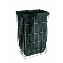 Koš na použité papírové ručníky - nerez / 47 litrů