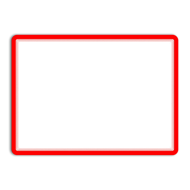 Kapsy samolepicí Magneto - A3 / červená / 2 ks