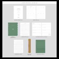 Diář Filofax ECO Essential - A5 / Walnut