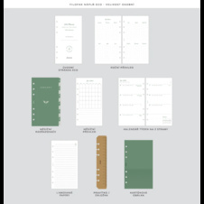 Diář Filofax ECO Essential - osobní / Golden oak