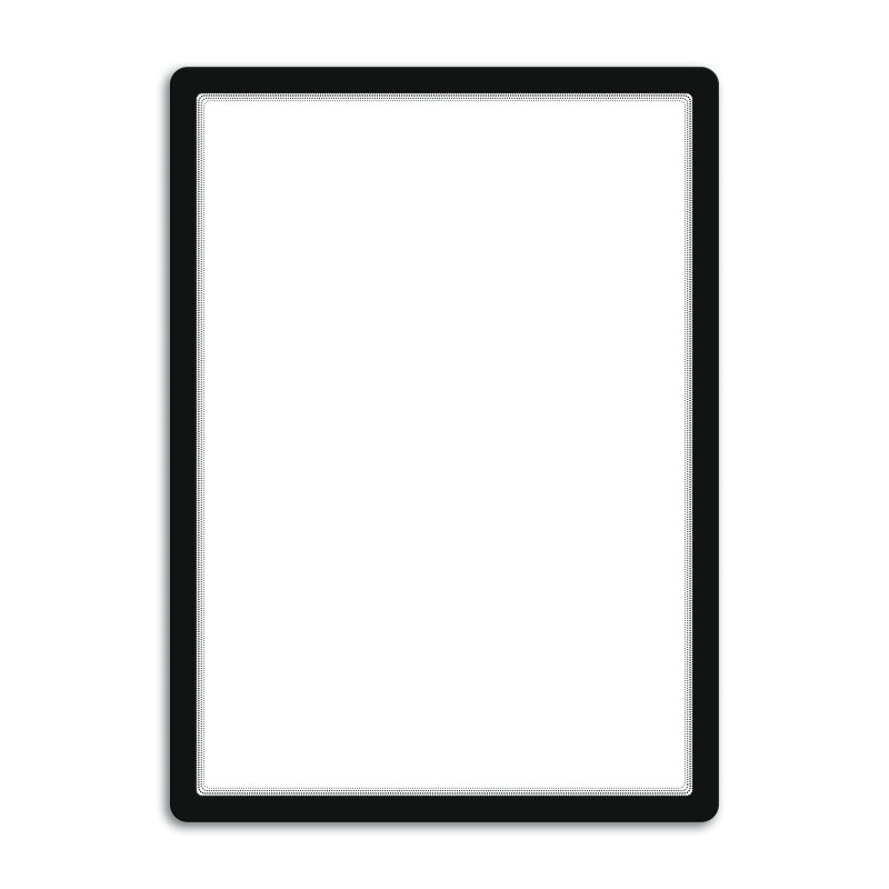 Kapsy samolepicí Magneto - A2 / černá / 1 ks