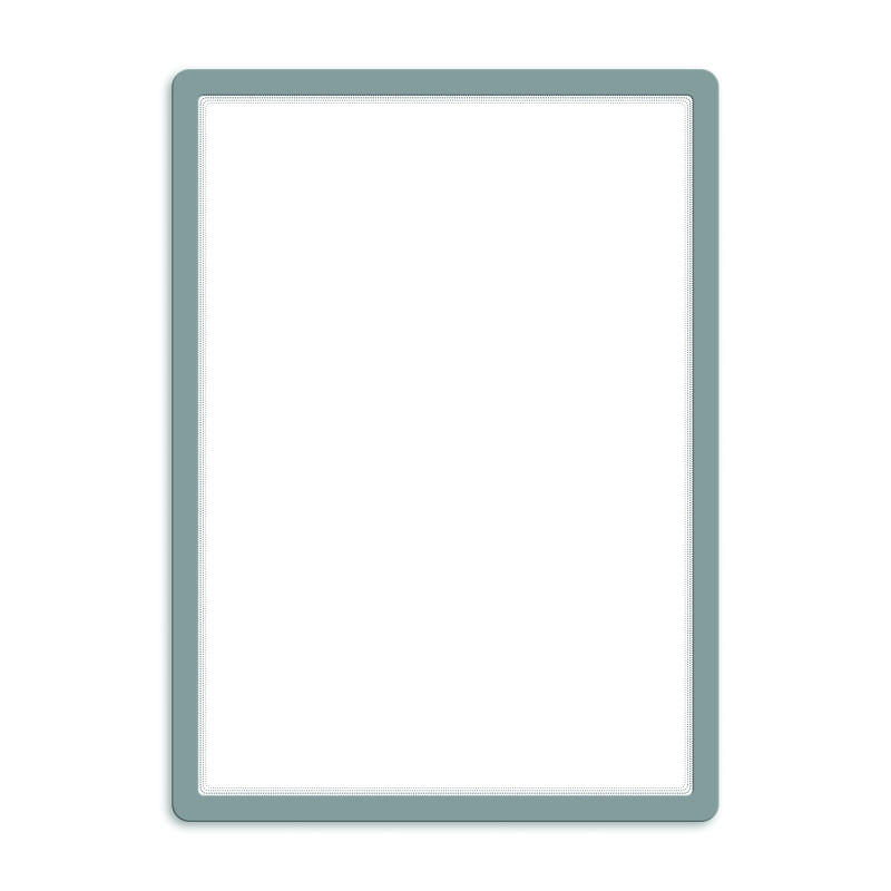 Kapsy samolepicí Magneto - A2 / stříbrná / 1 ks