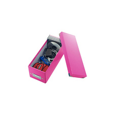 Krabice Leitz Click & Store - na CD / růžová