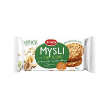 EMCO ovesné sušenky - oříškové / 60 g