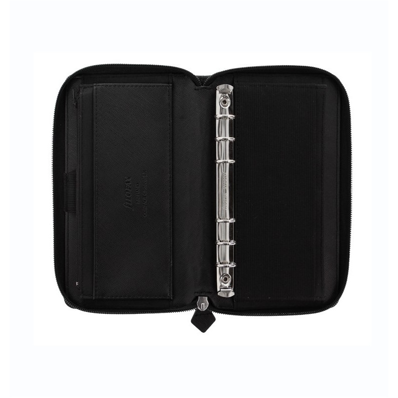 Diář Filofax Saffiano ZIP Compact - osobní / černá