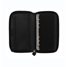 Filofax Saffiano ZIP Compact - osobní / černá