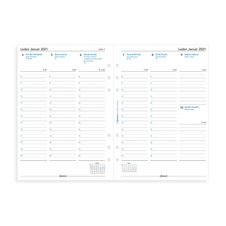 Filofax Domino Soft - A5 / pastelová modrá