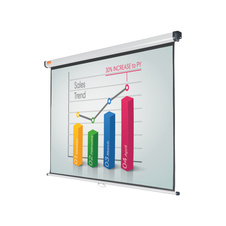 Plátno projekční 16:10 na zeď - 1500 x 1040 mm