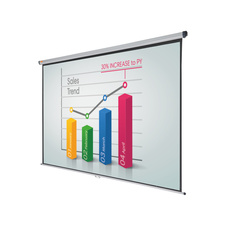 Plátno projekční 16:10 na zeď - 2400 x 1600 mm