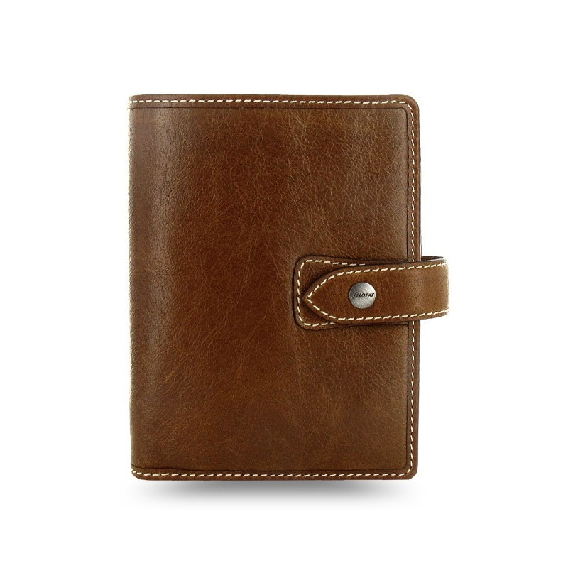 Diář Filofax Malden - kapesní / oříškově hnědá