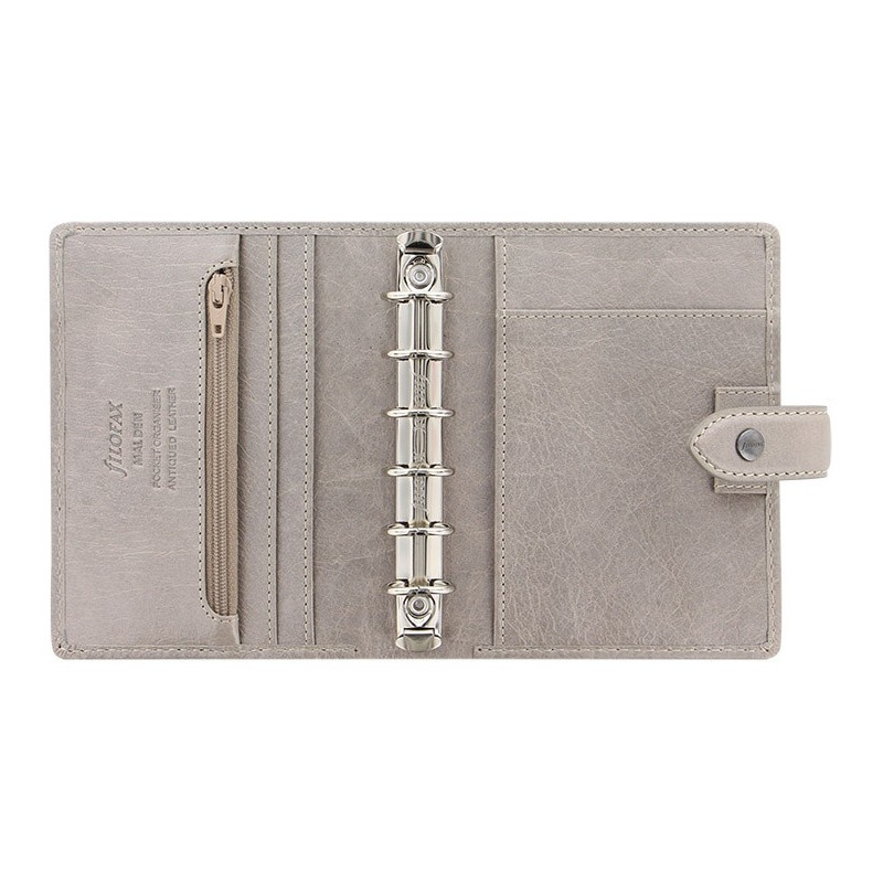 Diář Filofax Malden - kapesní / šedá