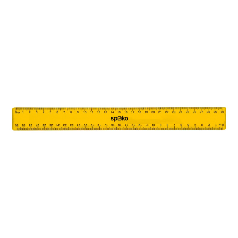 Pravítko SPOKO 30 cm - mix