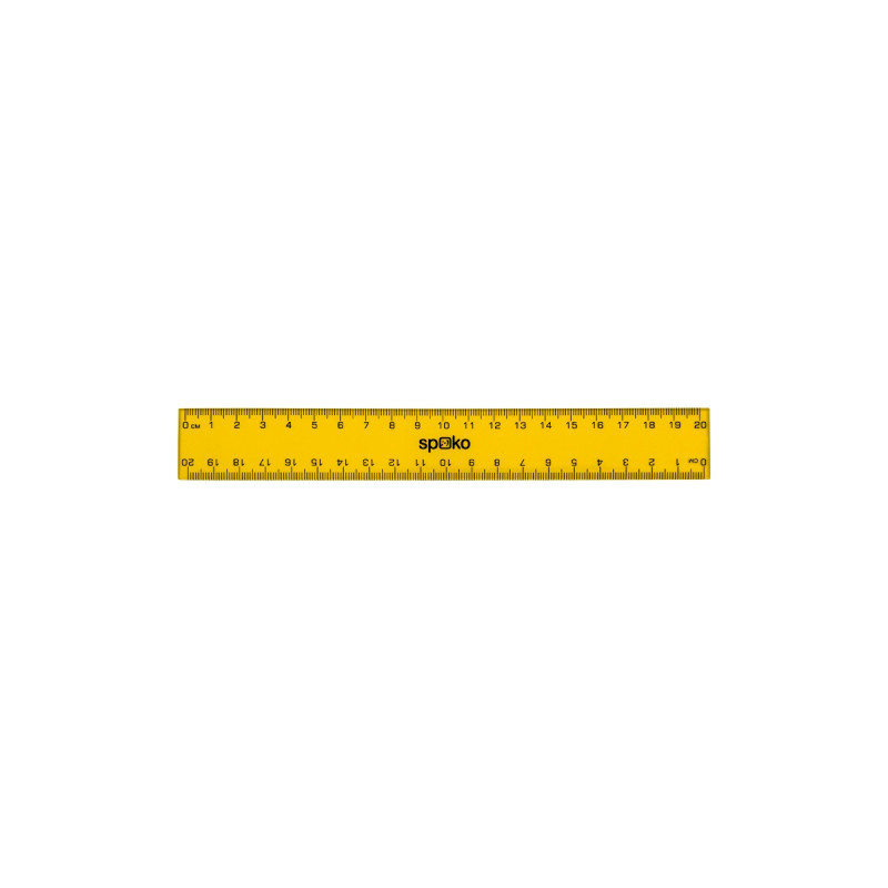 Pravítko SPOKO 20 cm - mix