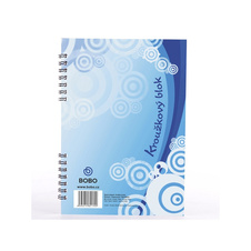 Blok BOBO s boční vazbou - A5 / čistý
