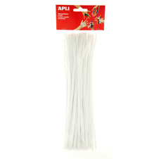 Modelovací drátky APLI bílé / 30 cm / 50 ks