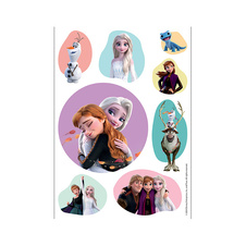 Omalovánky s nažehlovacími obrázky - Ledové království