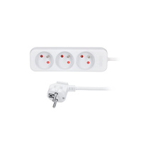 Prodlužovací přívody - 3 zásuvky / 1,5 m