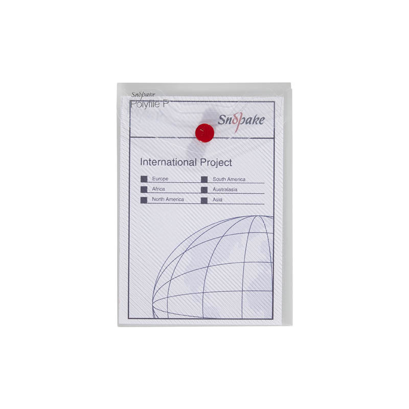 Spisové desky s drukem Snopake Polyfile - A6 / čirá