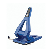 Kancelářský děrovač SAX 608 / modrá - 63 listů