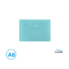 Spisové desky s drukem LUMA - A6 / pastelová modrá