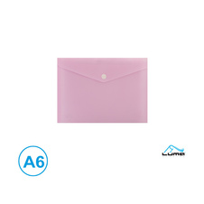 Spisové desky s drukem LUMA - A6 / pastelová růžová