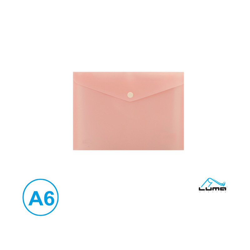 Spisové desky s drukem LUMA - A6 / pastelová oranžová