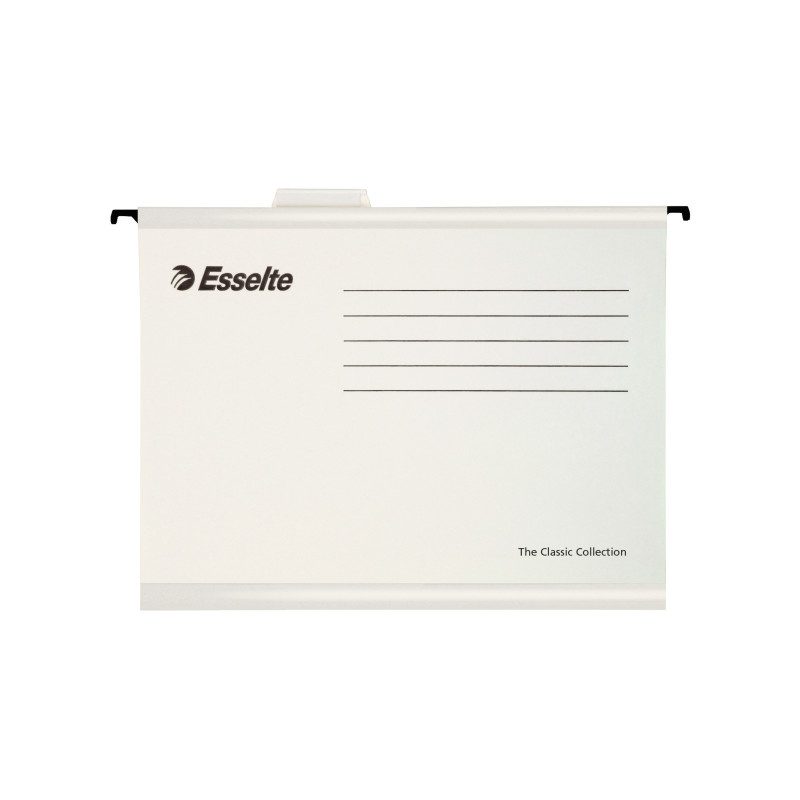 Závěsné desky Esselte Classic Collection - bílá