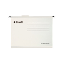 Závěsné desky Esselte Classic Collection - bílá