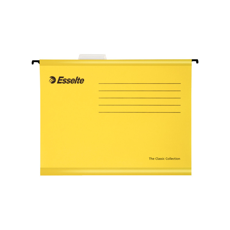 Závěsné desky Esselte Classic Collection - žlutá