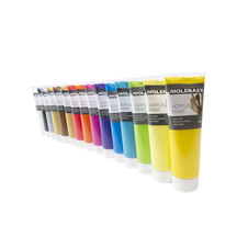 Akrylová barva Molenaer - 250 ml / fialová