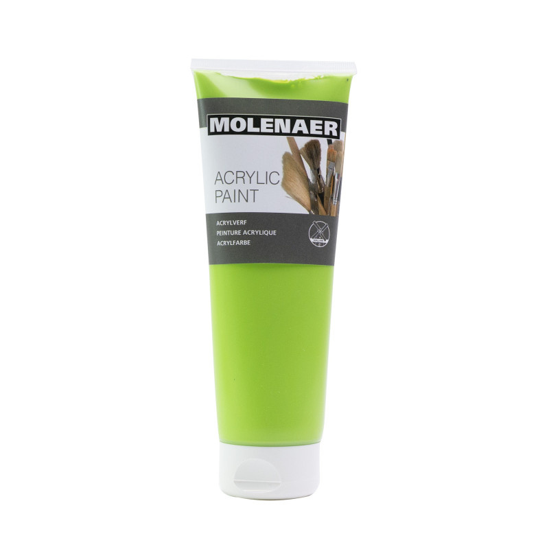 Akrylová barva Molenaer - 250 ml / zelená