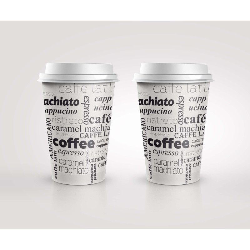 Kelímky papírové Coffee - 300 ml / 50 ks