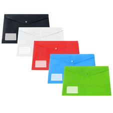 Spisové desky s drukem - A4 / černá